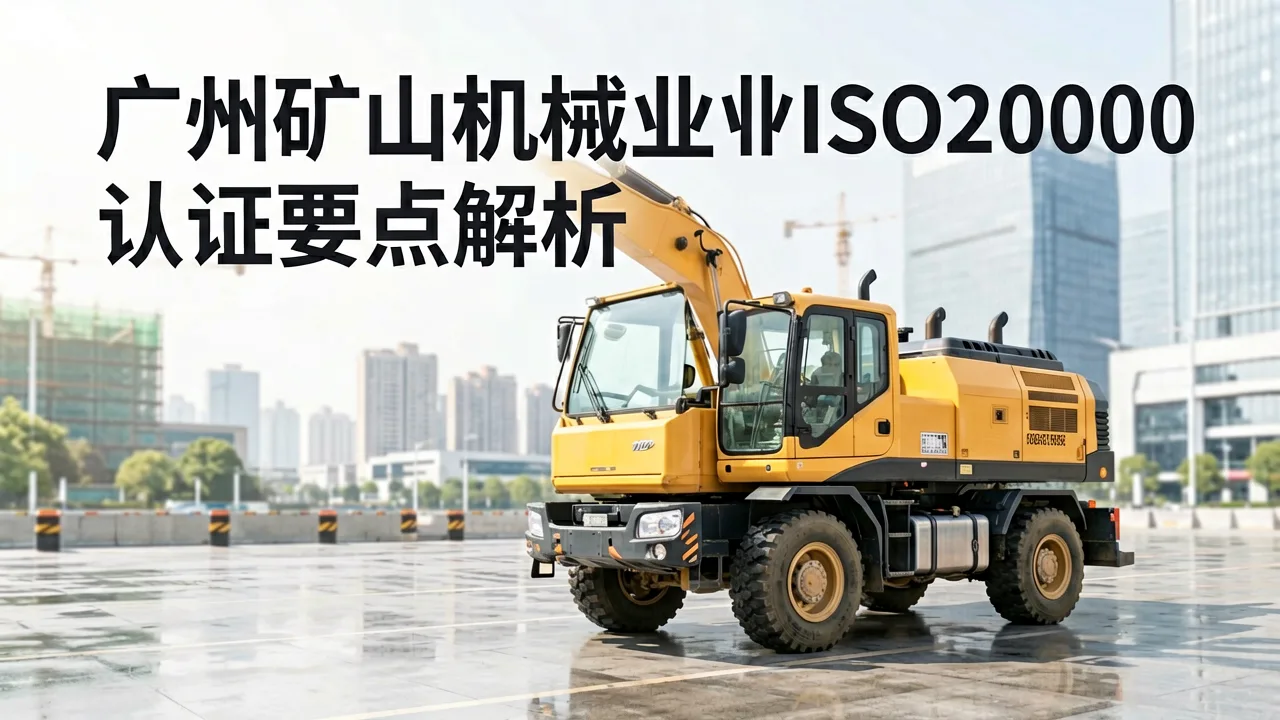 广州矿山机械企业ISO20000认证要点解析