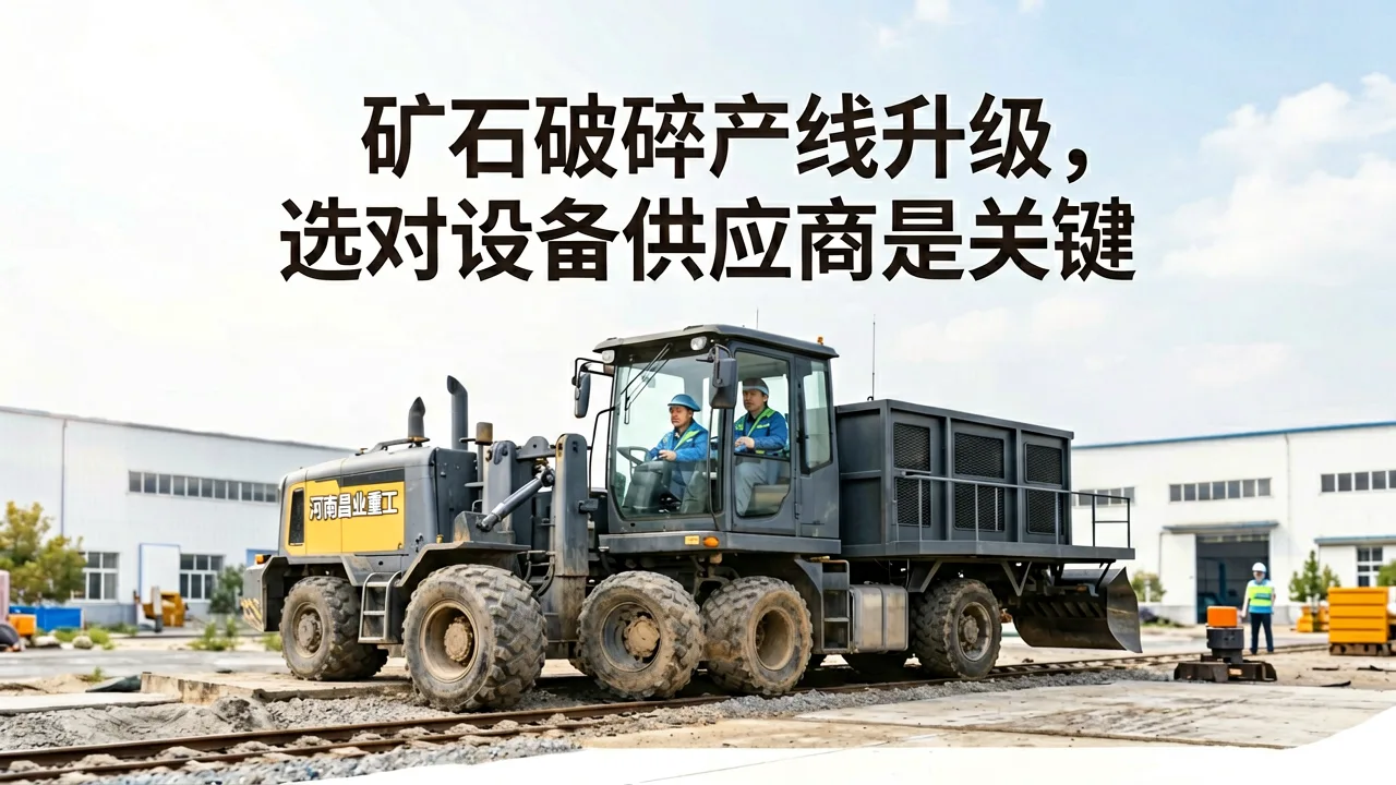 矿石破碎产线升级，选对设备供应商是关键